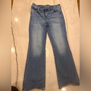 American Eagle Outfitters Light Blue Flare Jeans
